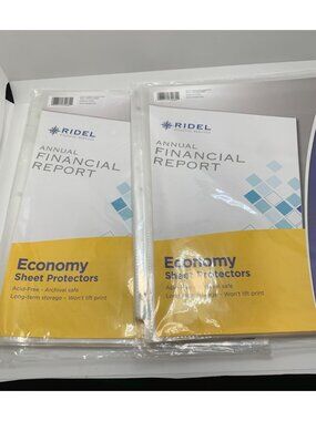 Avery Clear Economy Sheet Protectors 30 Pack Acid-Free Long-Term Storage Archiva